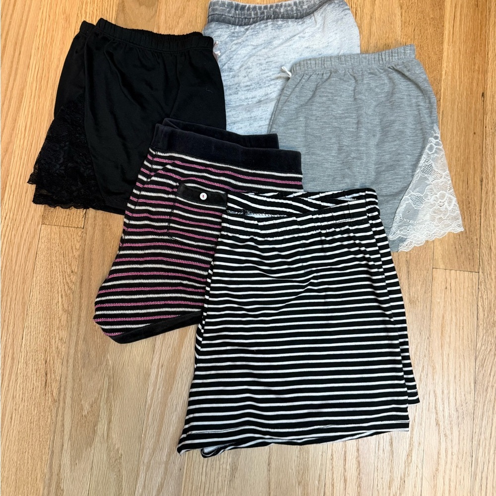 5 Pairs - Women's Lounge Shorts Collection